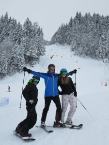 Celebrating my first black run