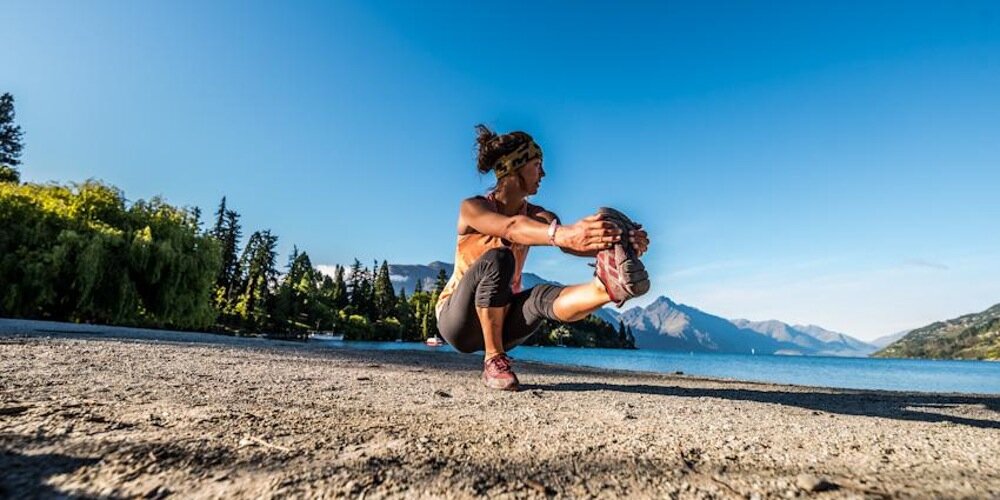 Fernanda getting her Mountain Athletics on!
