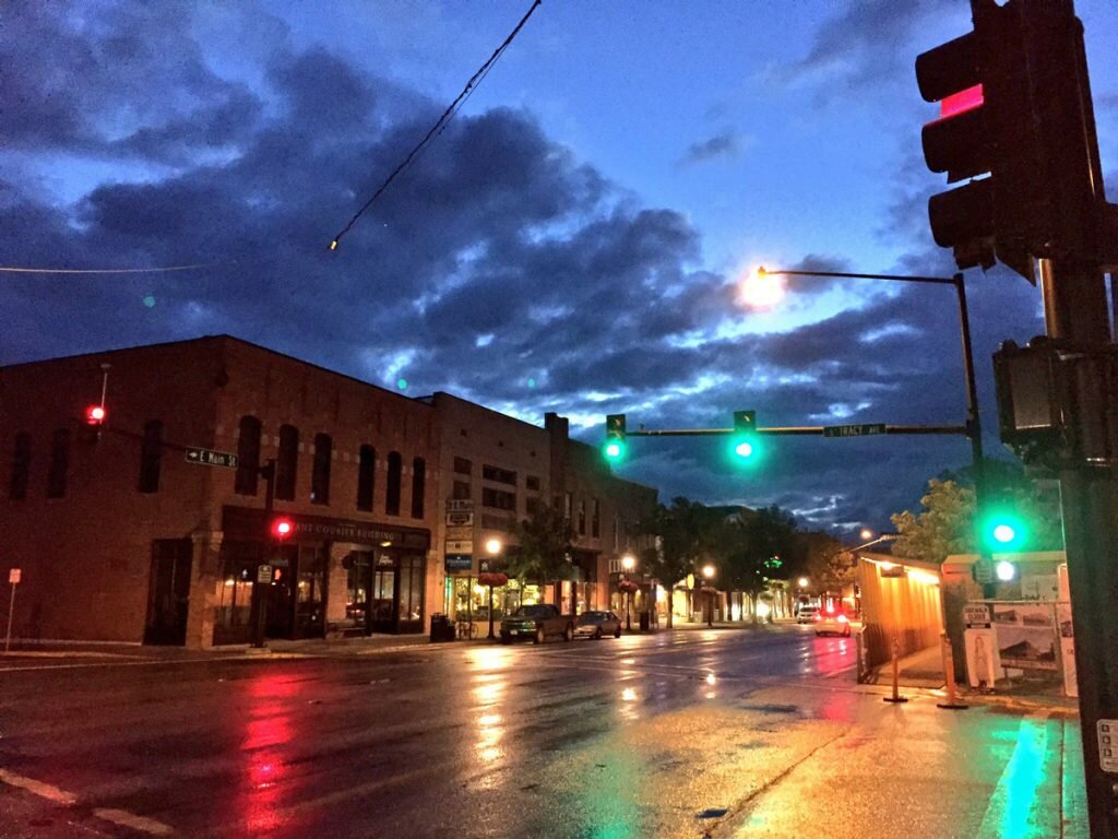 Bozeman at dawn