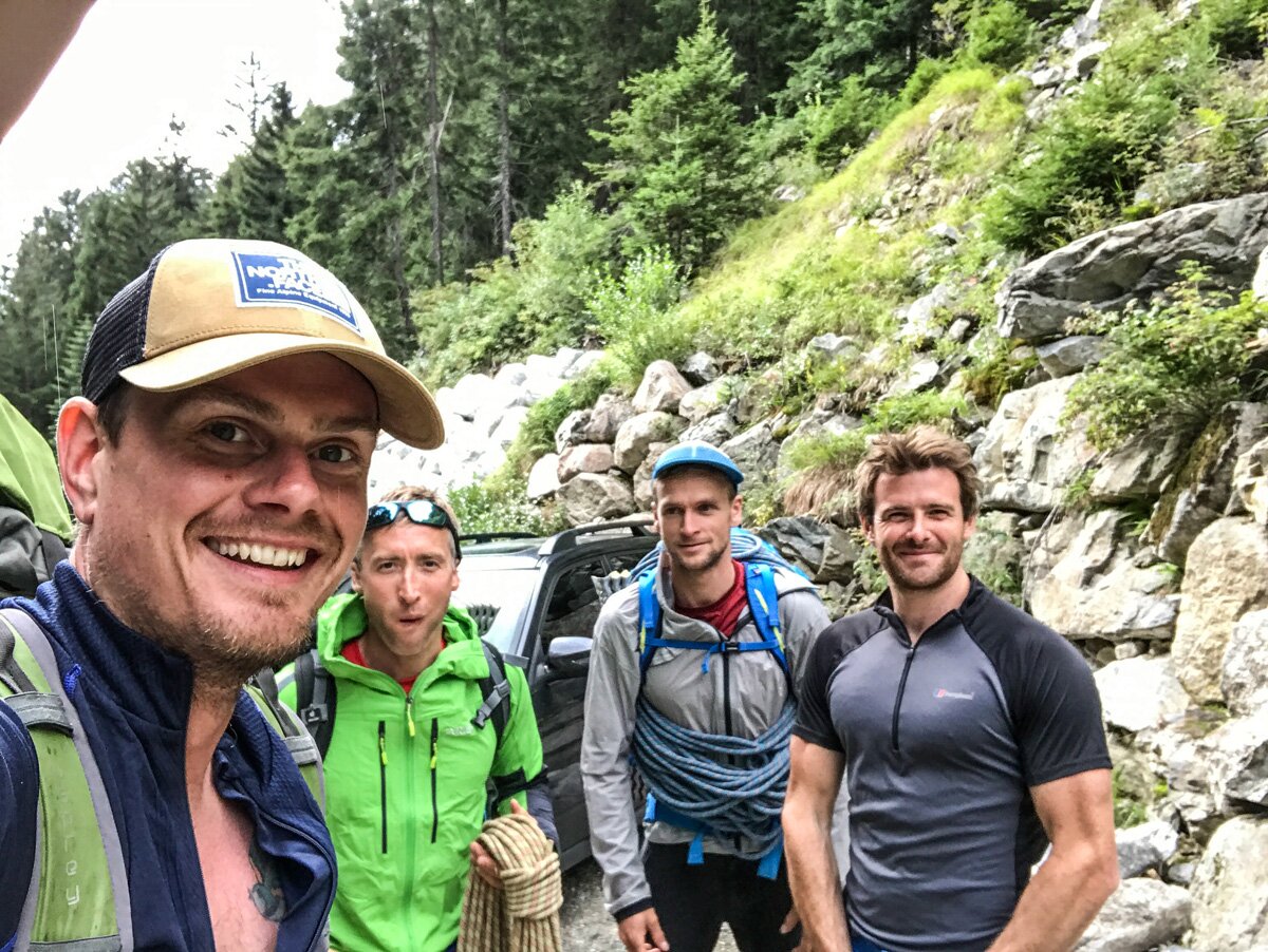 Letting it all sink in at our last bivouac.